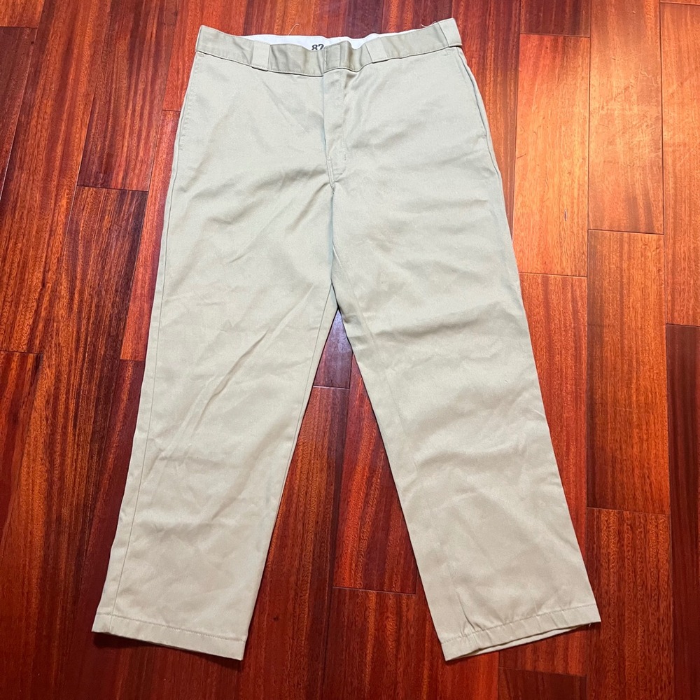 Dickies 874 Pants Mens 38x29 (38x28) Original Fit Khaki Work Utility 874KH